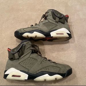 Jordan 6 Travis Scott olives